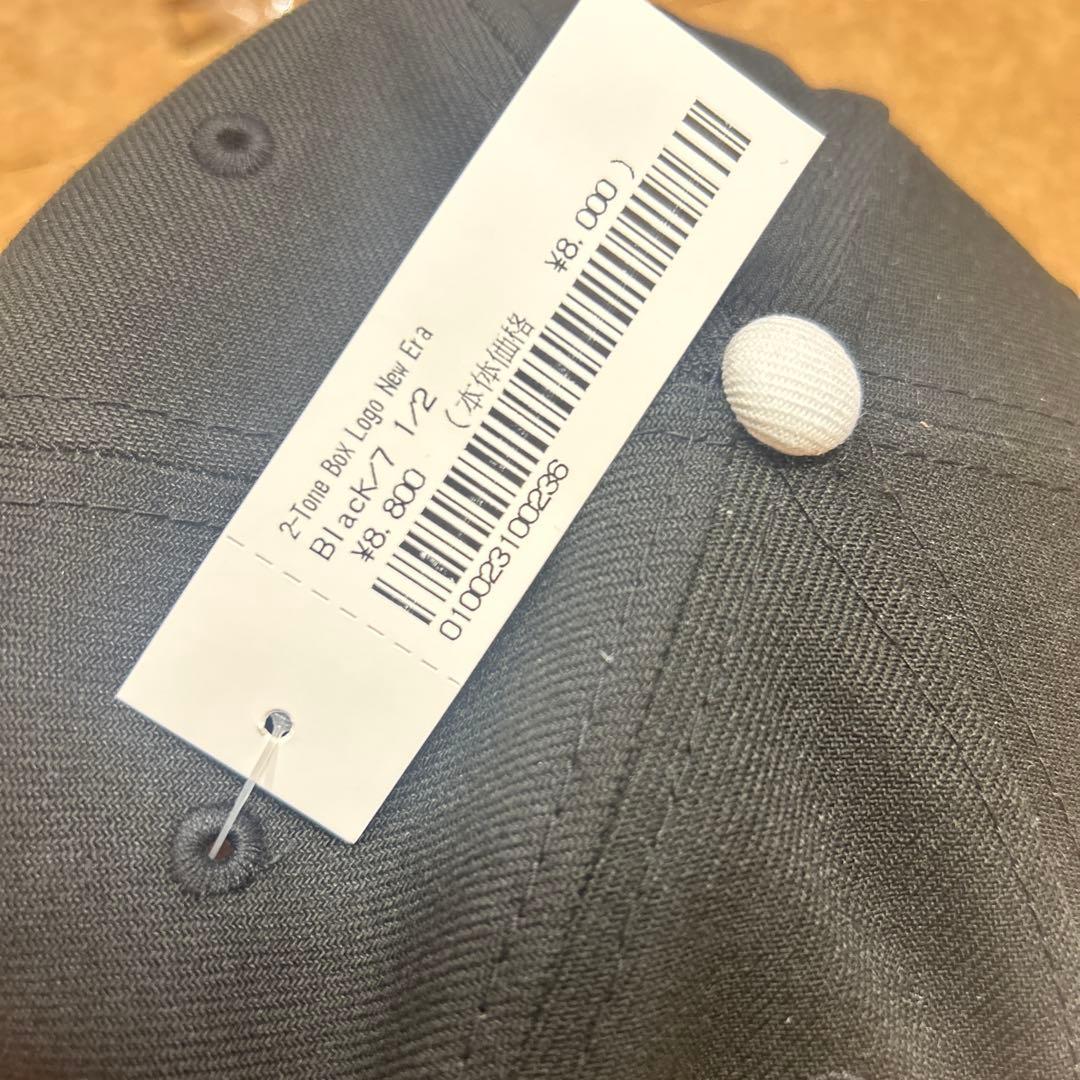 帽子 Supreme 2-tone box logo new ERA 7 1/2