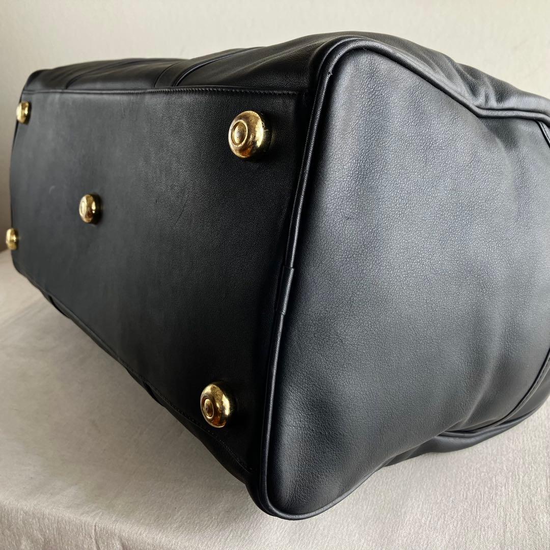 バッグ Vintage Coach Cabin Bag Small Black