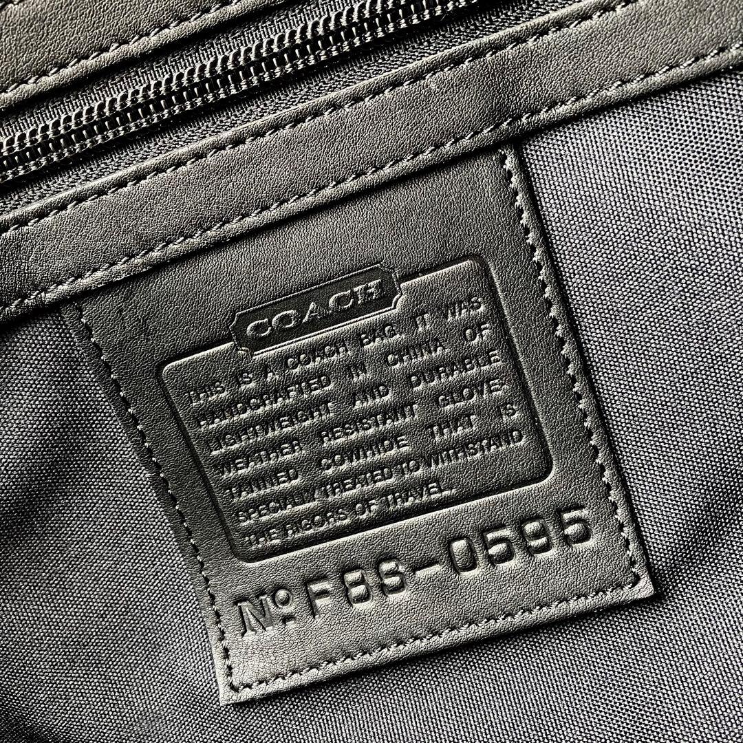 バッグ Vintage Coach Cabin Bag Small Black