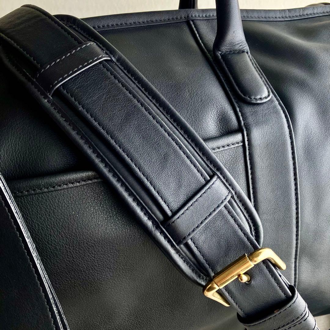 バッグ Vintage Coach Cabin Bag Small Black