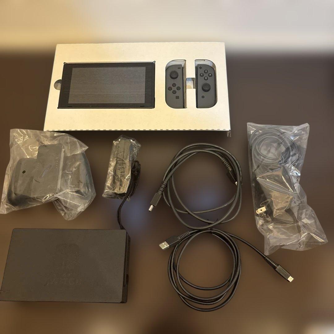Nintendo Switch グレー 本体と付属品セット