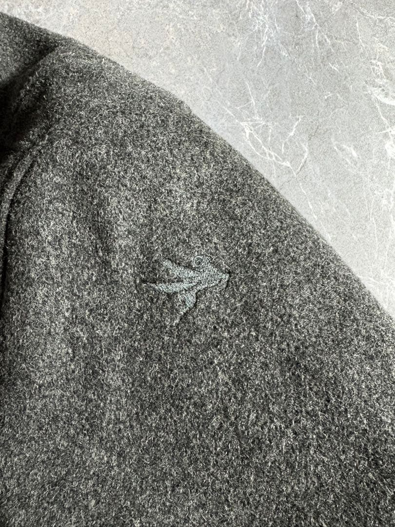 ジャケット・アウター SPIEWAK melange melton wool zip jacket