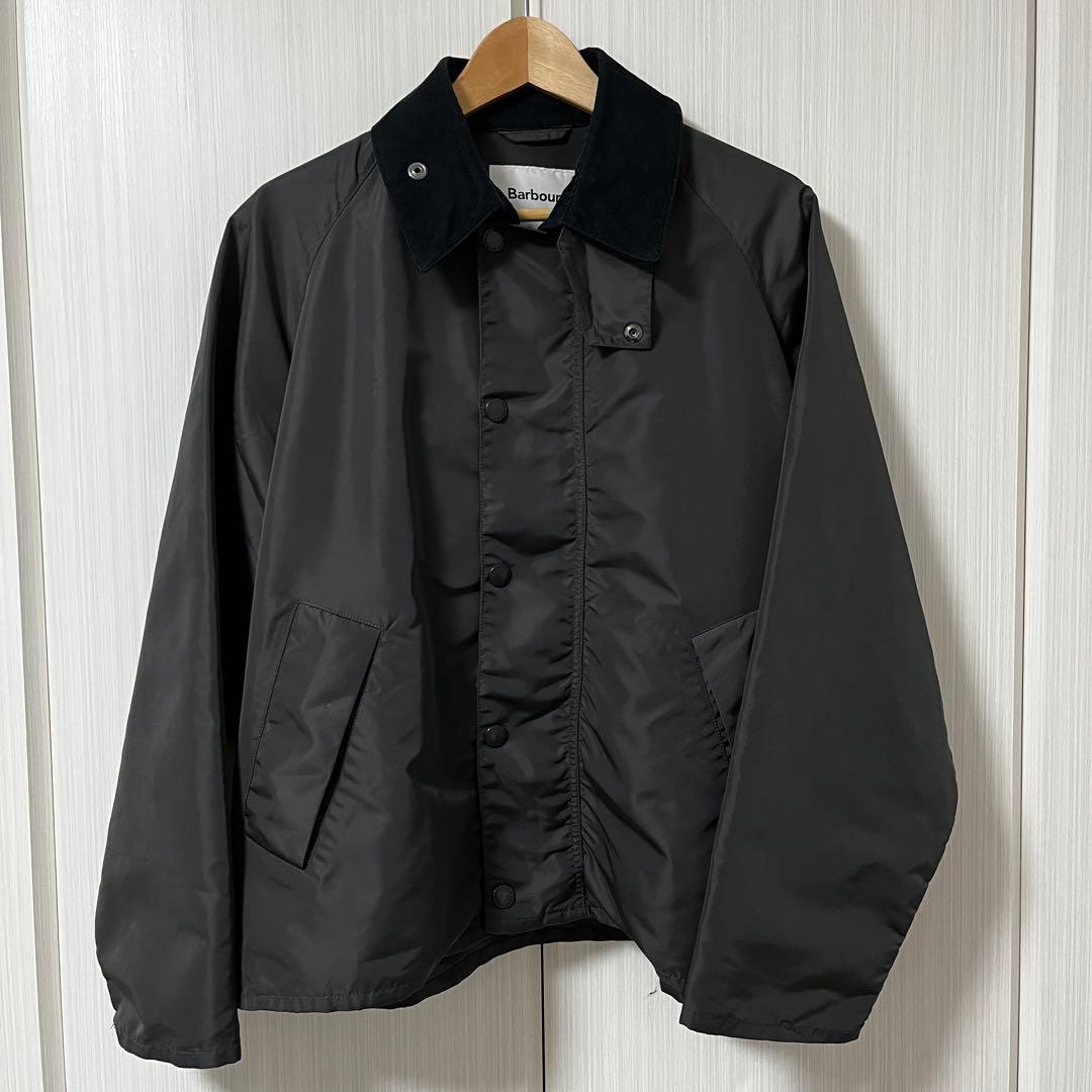 【SHIPS別注】Barbour TRANSPORTトランスポート ナイロン　黒