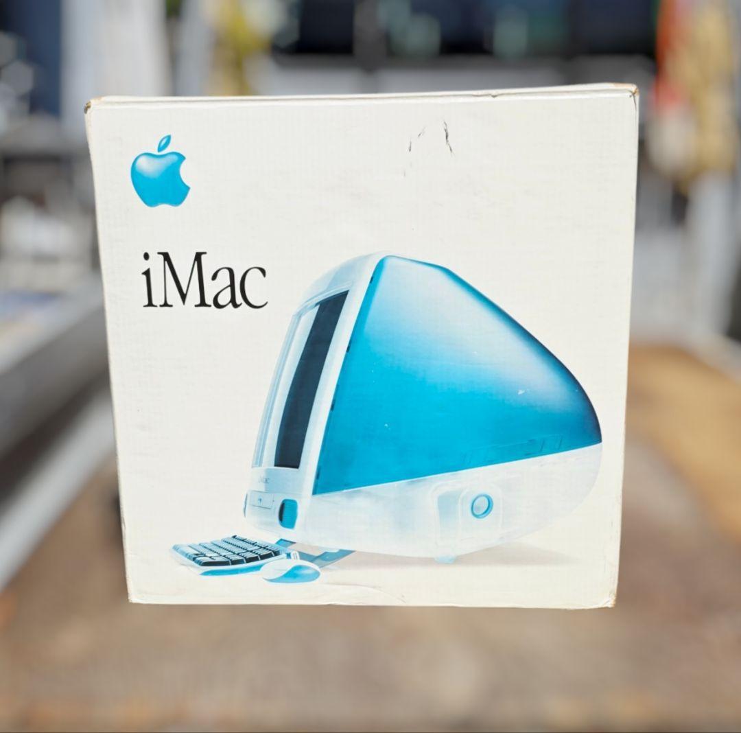 iMac G3 ブルー（ボンダイブルー系）本体＋付属品セット【ジャンク】