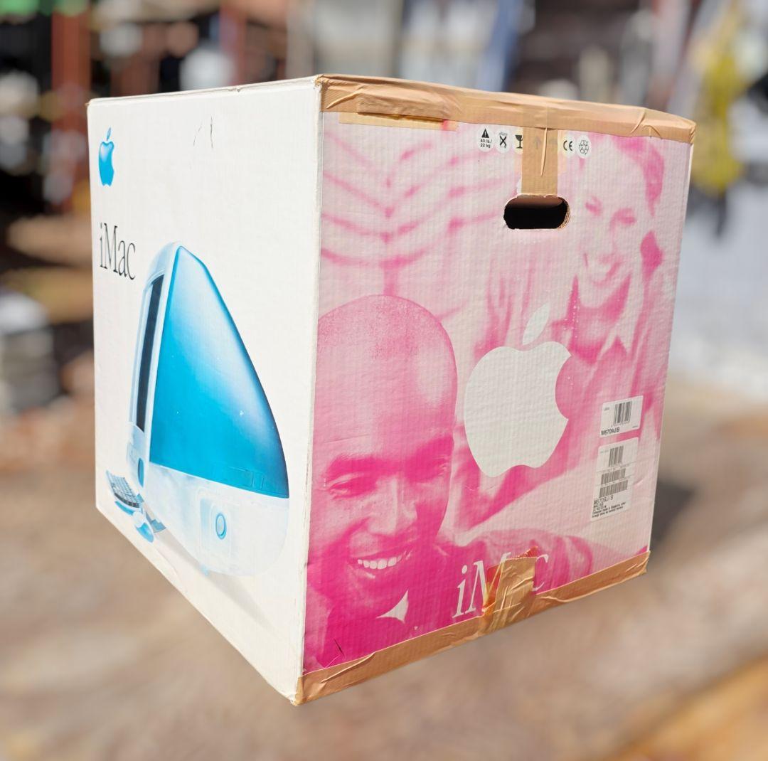 iMac G3 ブルー（ボンダイブルー系）本体＋付属品セット【ジャンク】