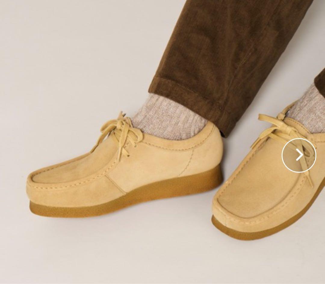Clarks Wallabees ライトベージュ