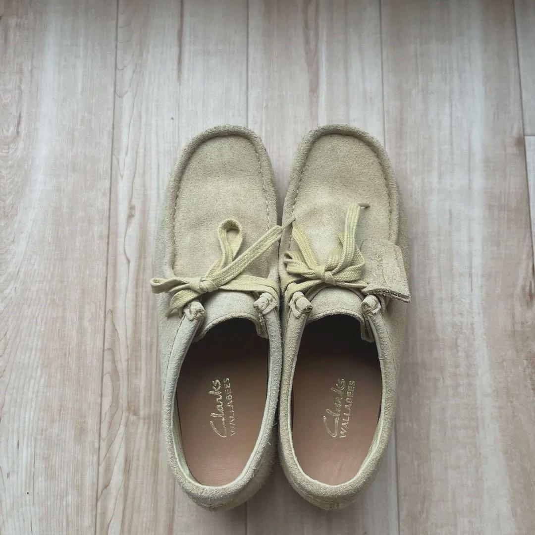 Clarks Wallabees ライトベージュ