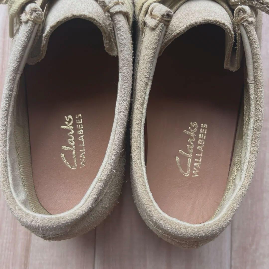 Clarks Wallabees ライトベージュ