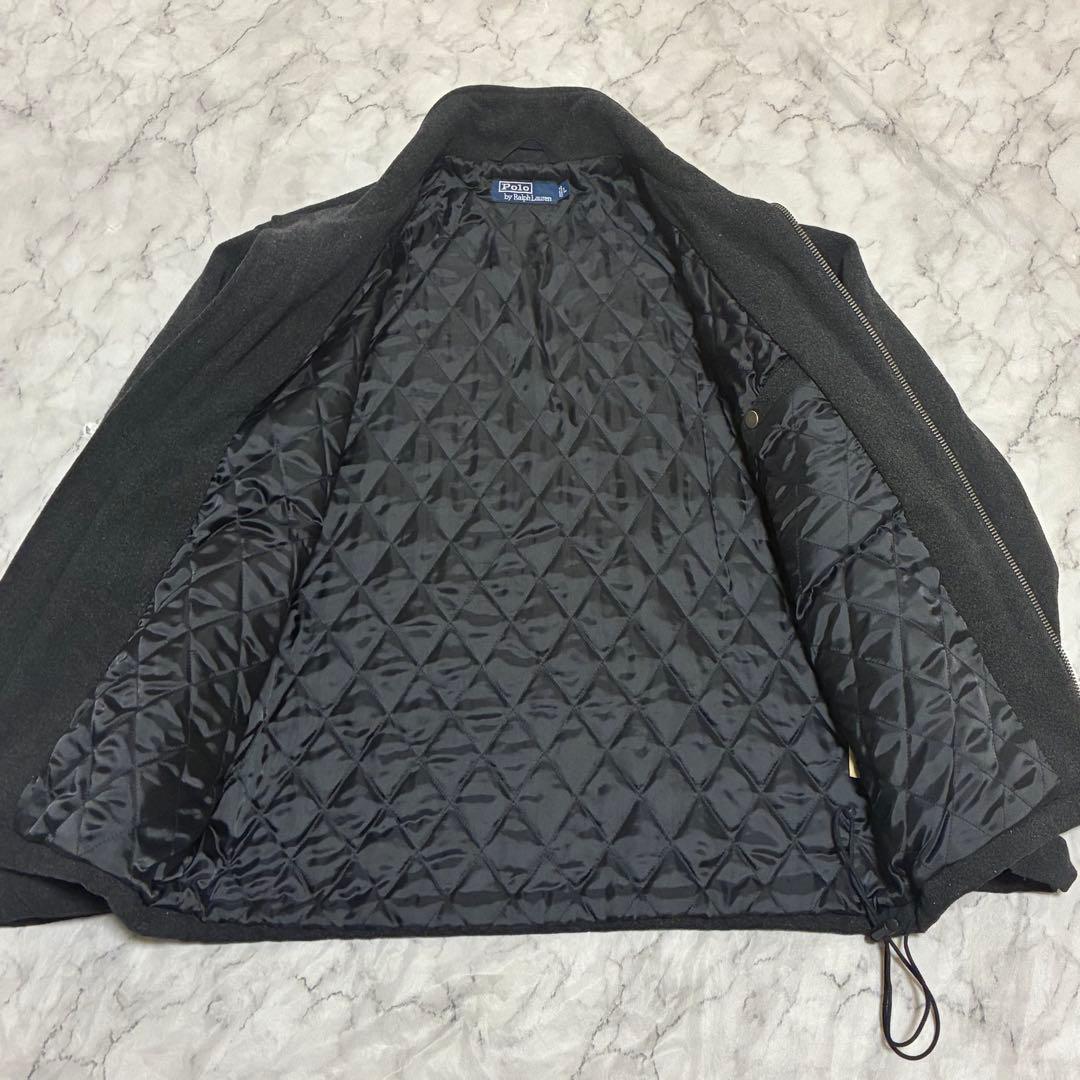 希少90s Polo by Ralph Lauren ウールジャケット グレー