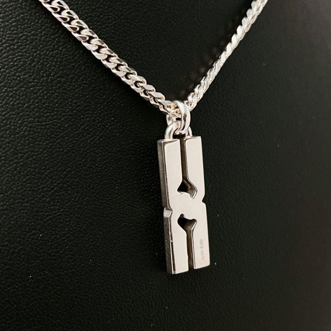 極美品 グッチ GUCCI 925 ネックレス ペンダント シルバー OT520
