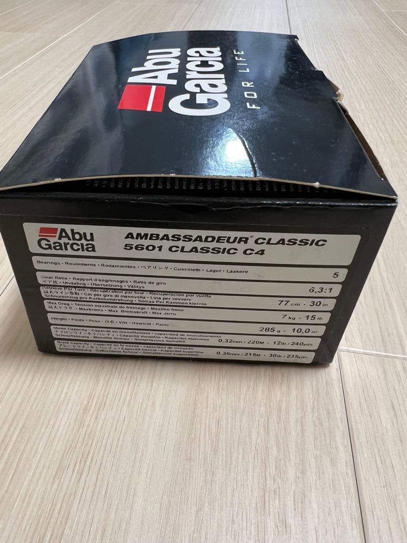 y*n様 希少　超美品　Abu Garcia 5601C4 ベイトリール　左巻き