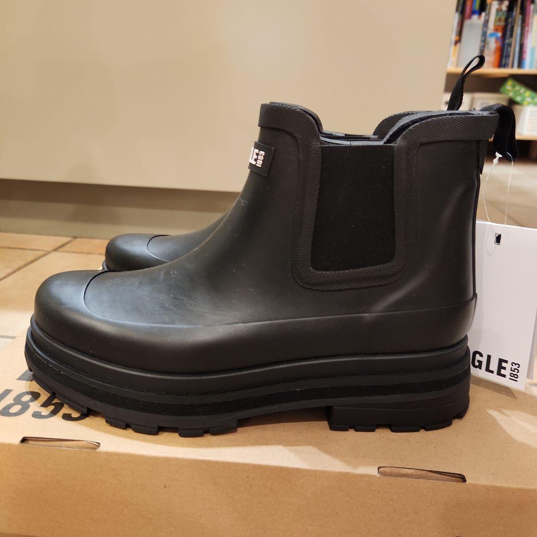 AIGLE ブラック ショートブーツ ★未使用品★サイズ38