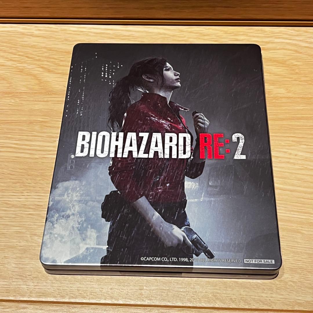 ゲオ限定 バイオハザードRe2 スチールブック