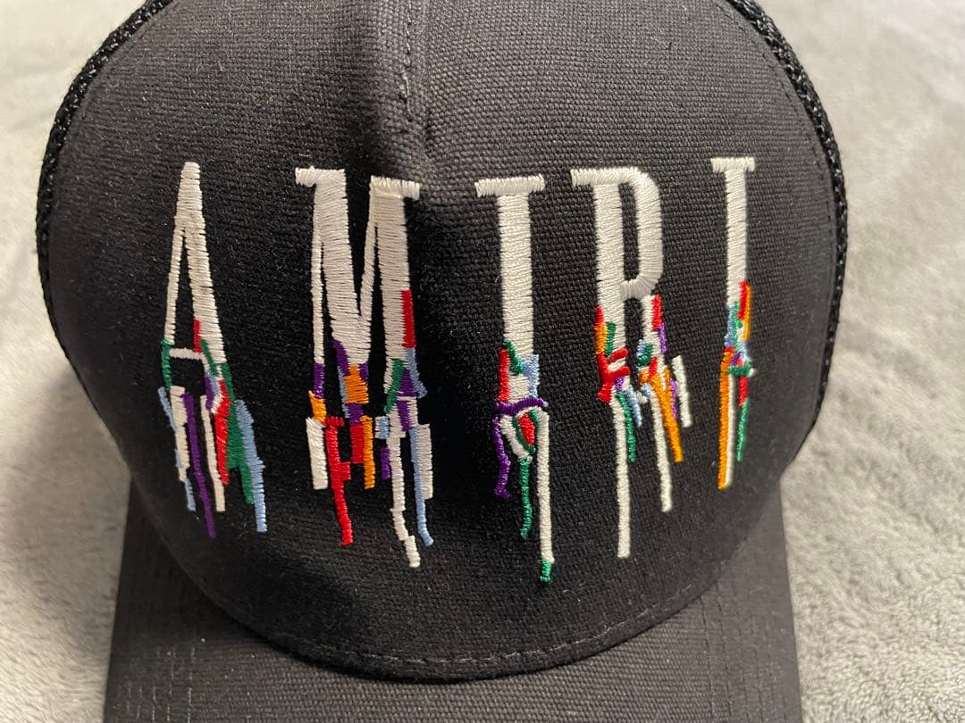 【店舗購入】AMIRI キャップ　パネルトラッカーキャップ　美品