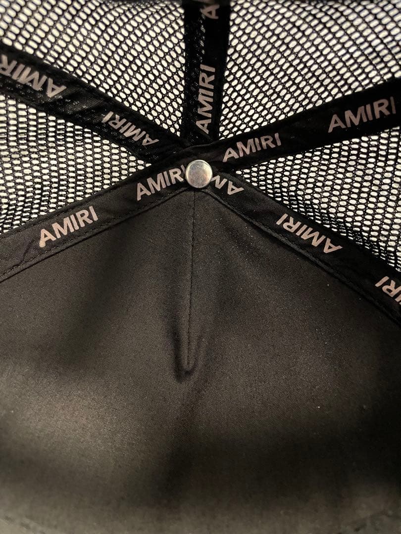 【店舗購入】AMIRI キャップ　パネルトラッカーキャップ　美品
