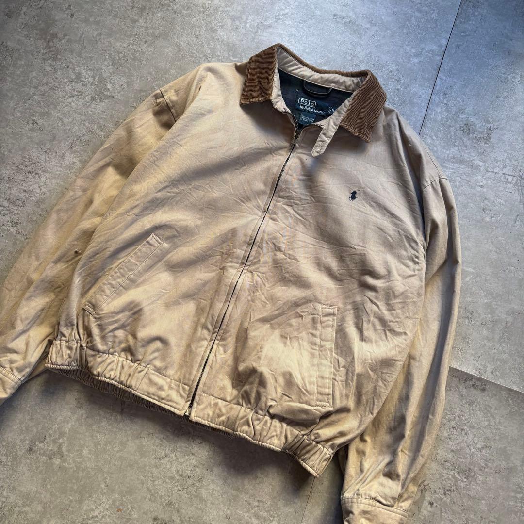 古着　90s polo Ralph Lauren スウィングトップ　ジャケット