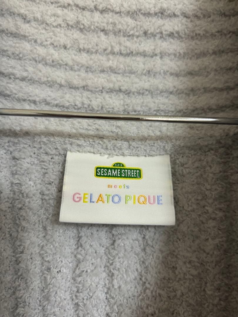 ジェラピケ☆セサミストリートガウン