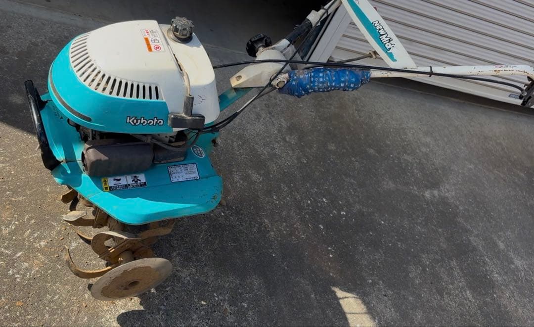 クボタの歩行管理機
