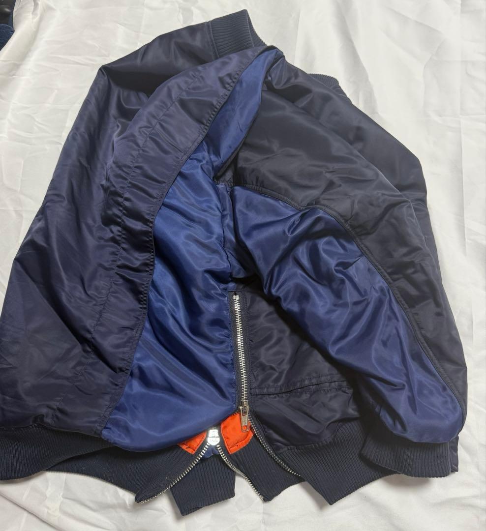 SEESEW OVERSPEC MA-1 JACKET ネイビー　M 美品