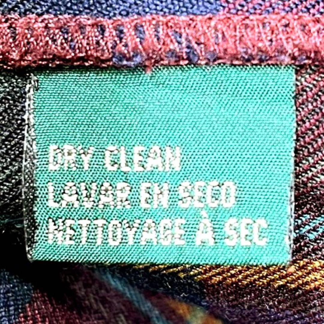 送料無料 ラルフローレン 刺繍ロゴ レアカラー ゆるだぼ チェック ジャケット