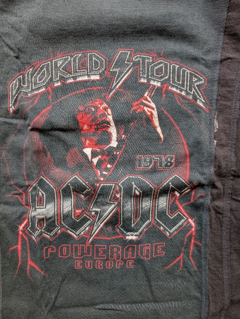 「Rebuild by Needles」AC/DC プリントTシャツ Ｍサイズ