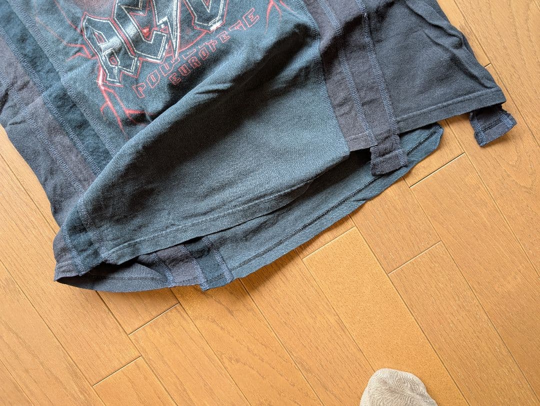 「Rebuild by Needles」AC/DC プリントTシャツ Ｍサイズ