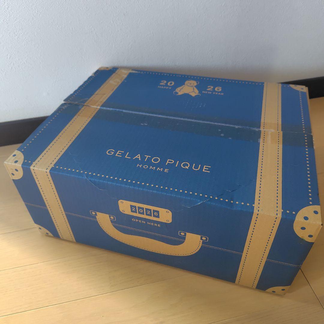 GELATO PIQUE ブラック ルームウェアセット メンズ　フリーサイズ