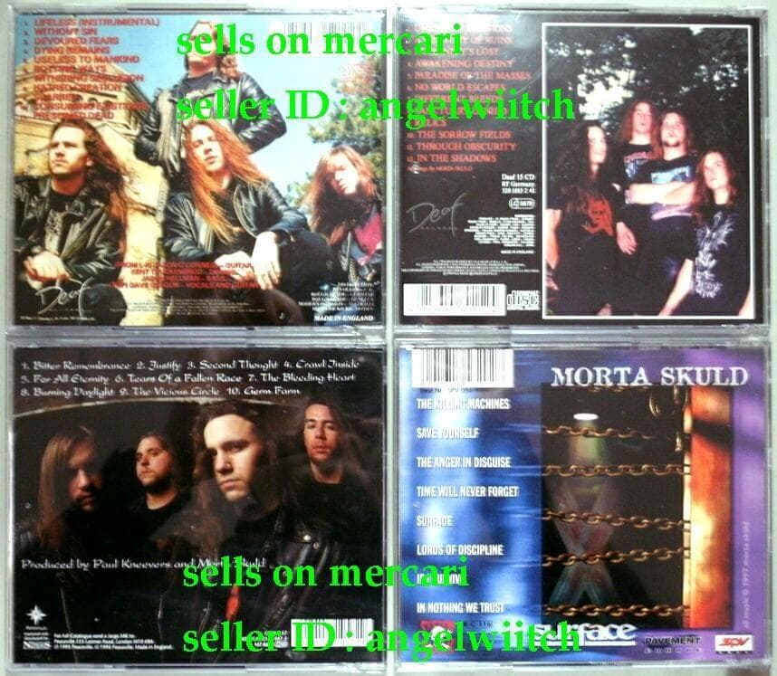 ■MORTA SKULD -1st+2nd+3rd+4th■デスメタル■