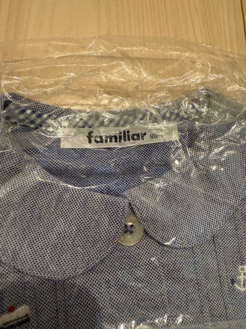 familiar 襟付きワンピースサイズ80