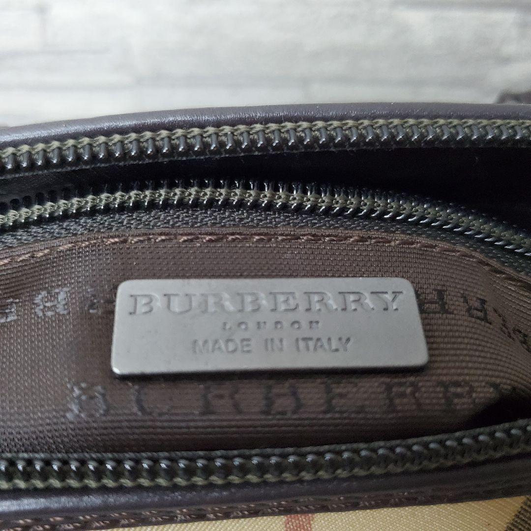 【訳あり】BURBERRY LONDON ノバチェック ミニボストンバッグ