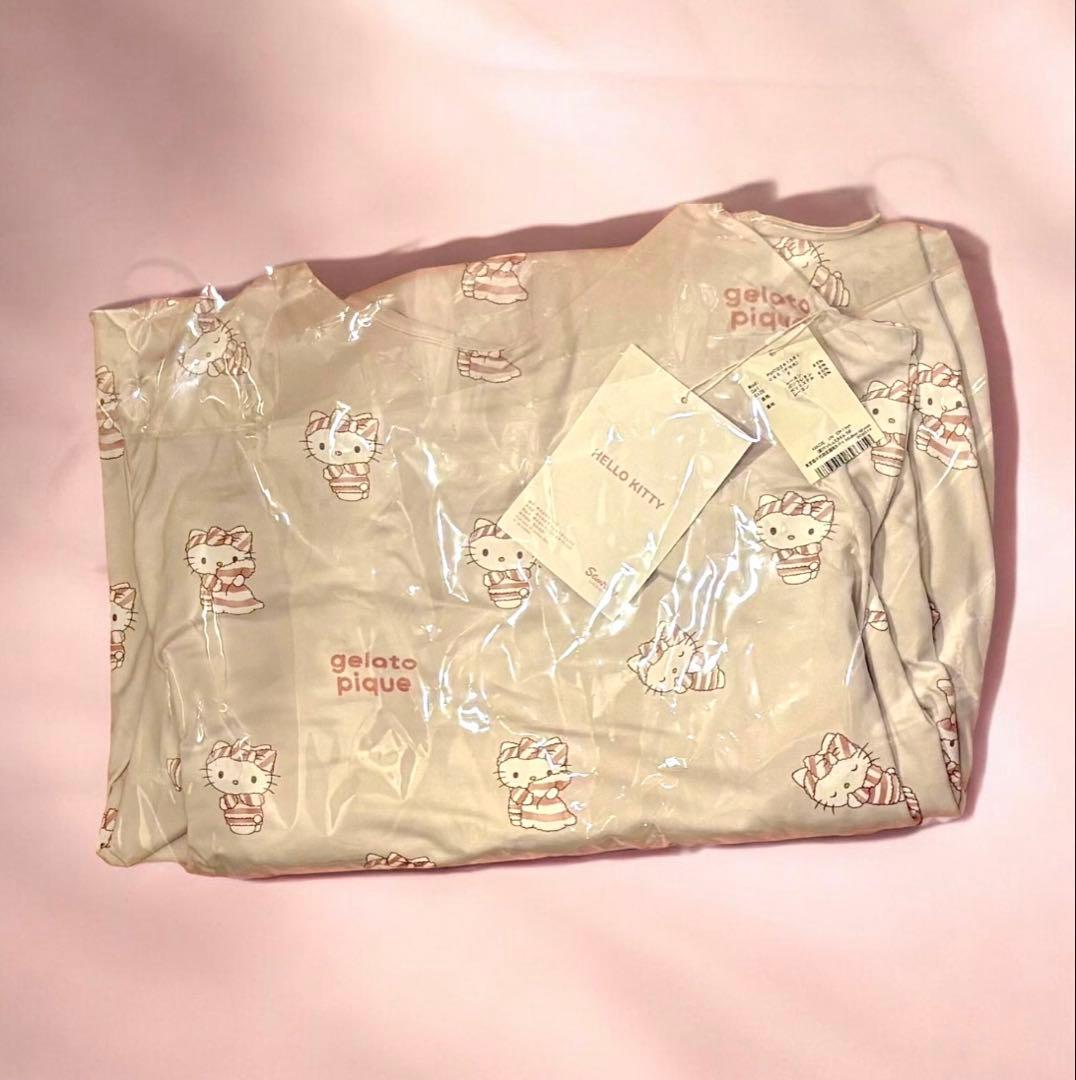 【新品タグ付】サンリオハウス gelato pique総柄キャミソールワンピース