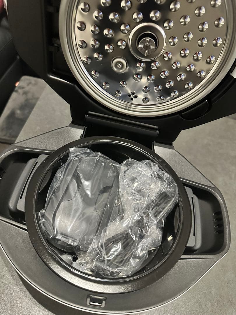HEALSIO 電気圧力鍋 デジタルディスプレイ付き KN-HW16G-W 箱無
