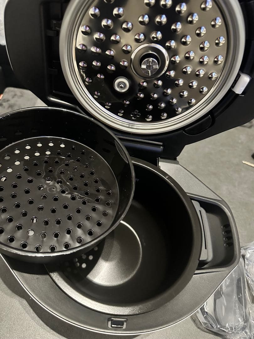 HEALSIO 電気圧力鍋 デジタルディスプレイ付き KN-HW16G-W 箱無