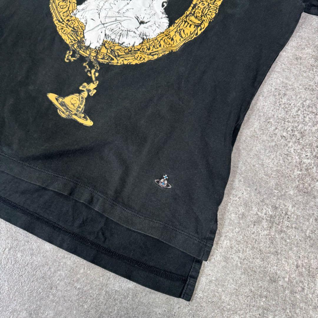 希少 vivienne westwood Tシャツ　うさぎ　オーブ 48 刺繍
