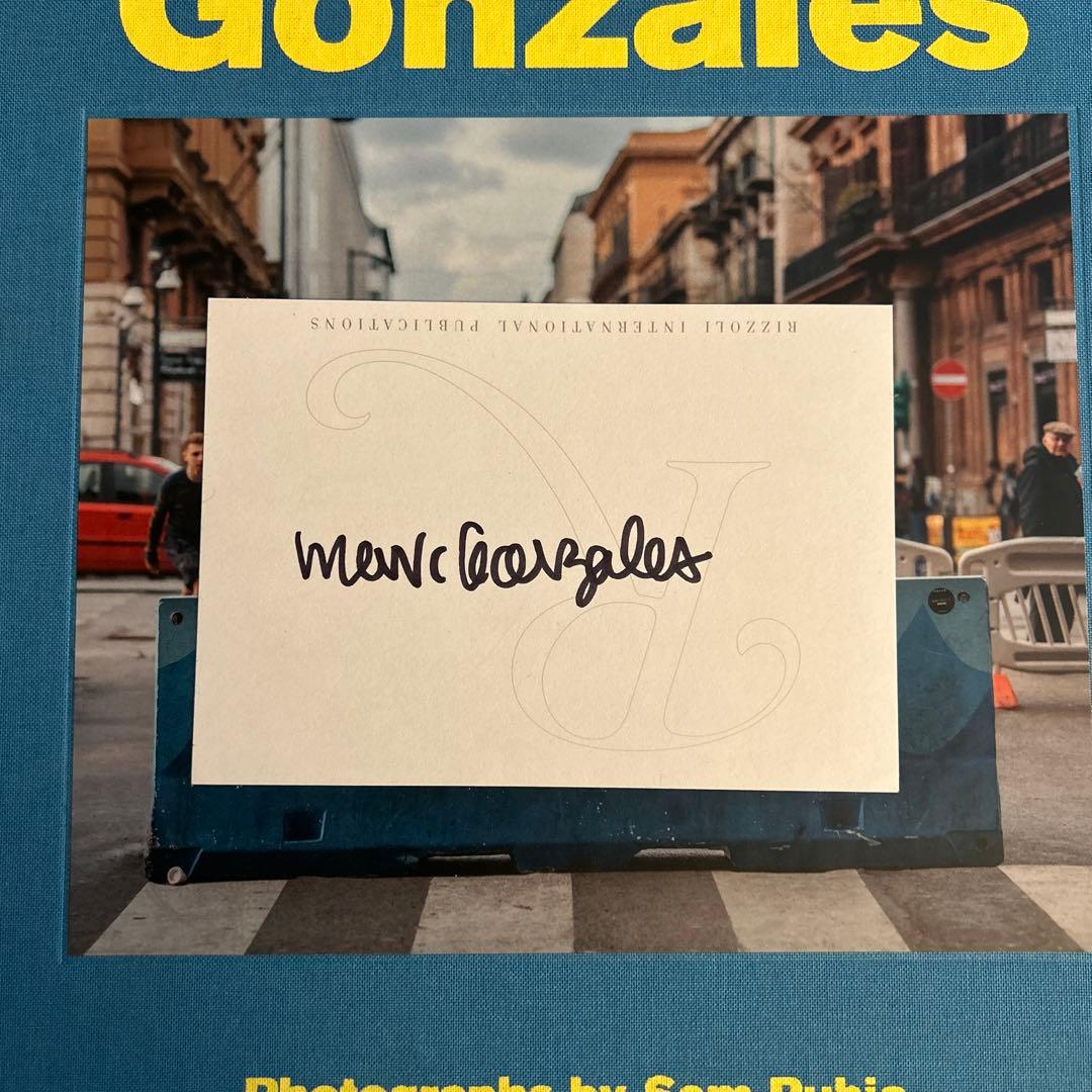 Mark Gonzales 写真集　サイン付き激レア