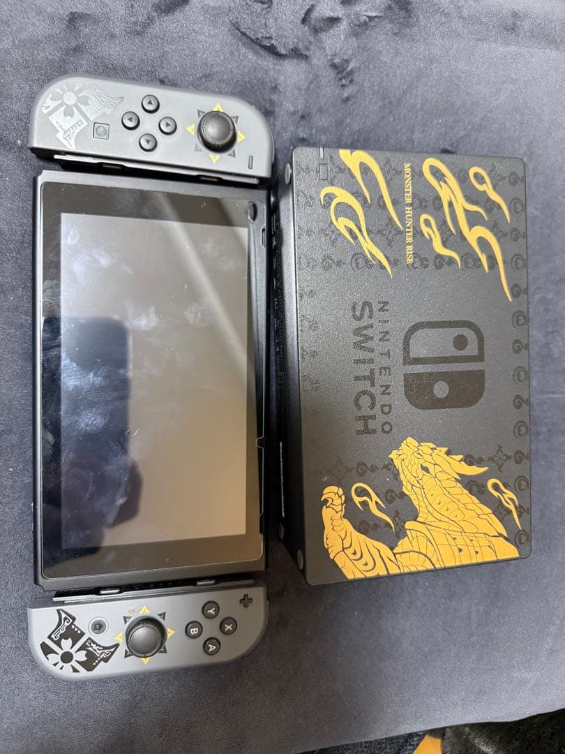 switch本体モンハンライズエディション コラボコントローラー×3 まとめ売り