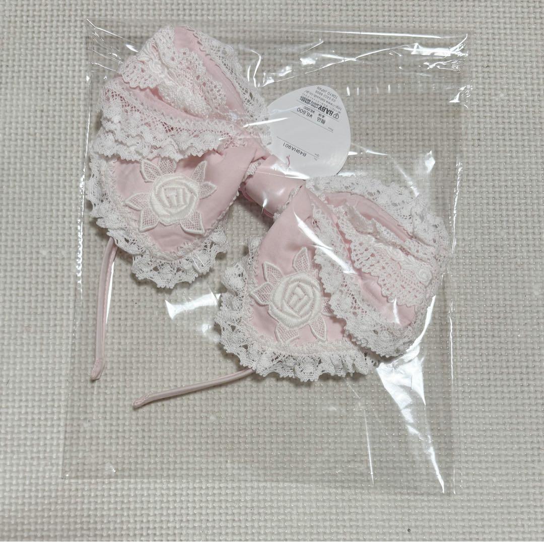 BABY Romantic Dream Roseカチューシャ　ピンク 新品