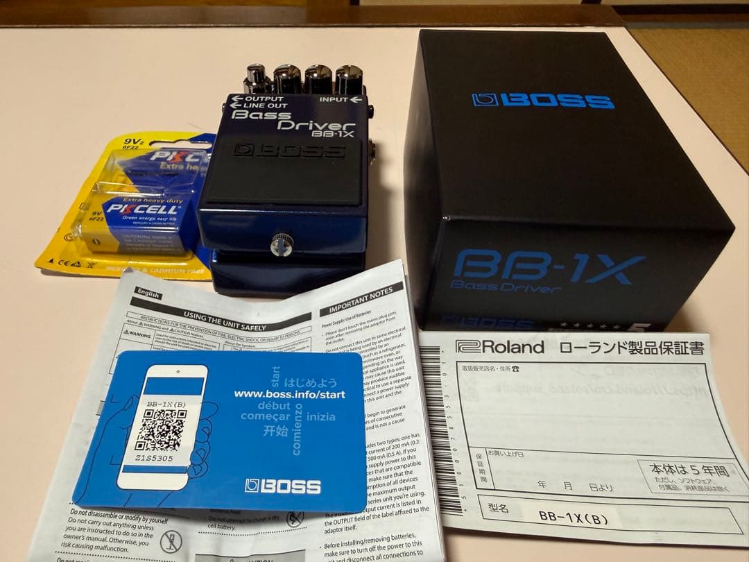 BOSS BB-1X 美品　箱有り