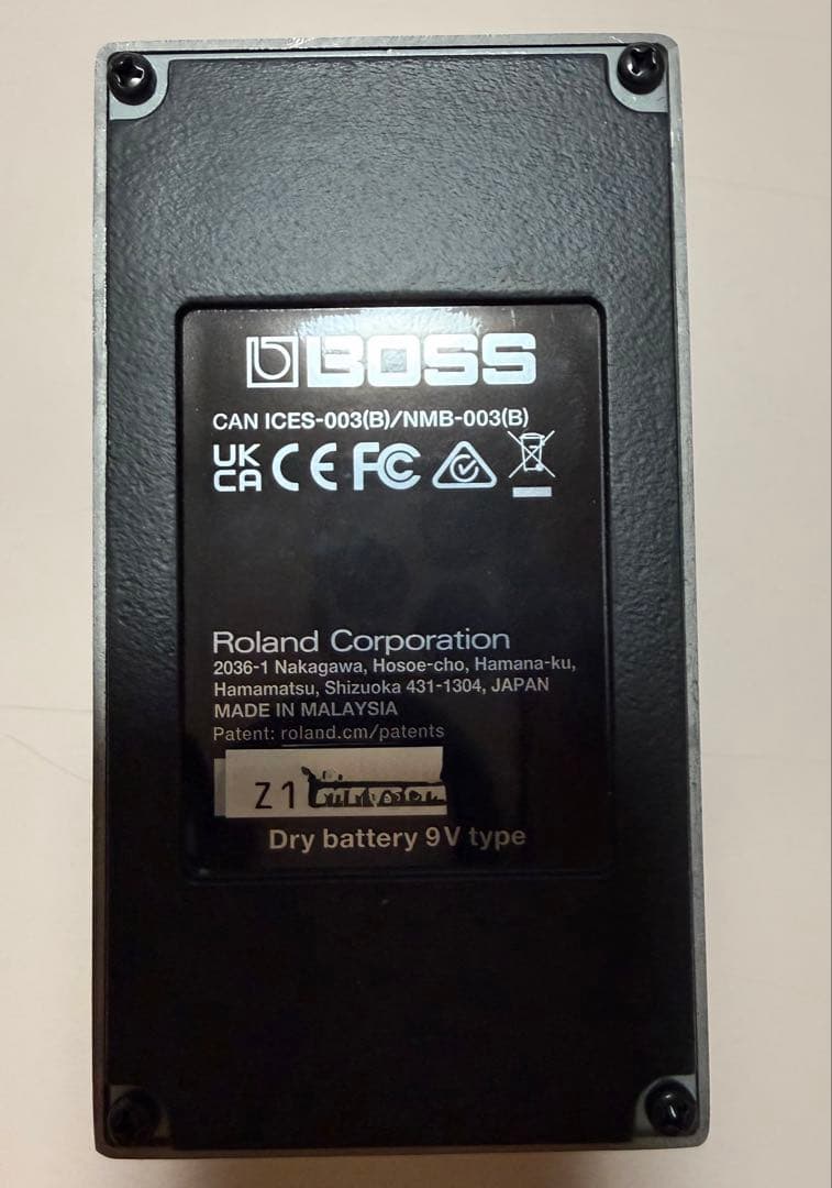 BOSS BB-1X 美品　箱有り