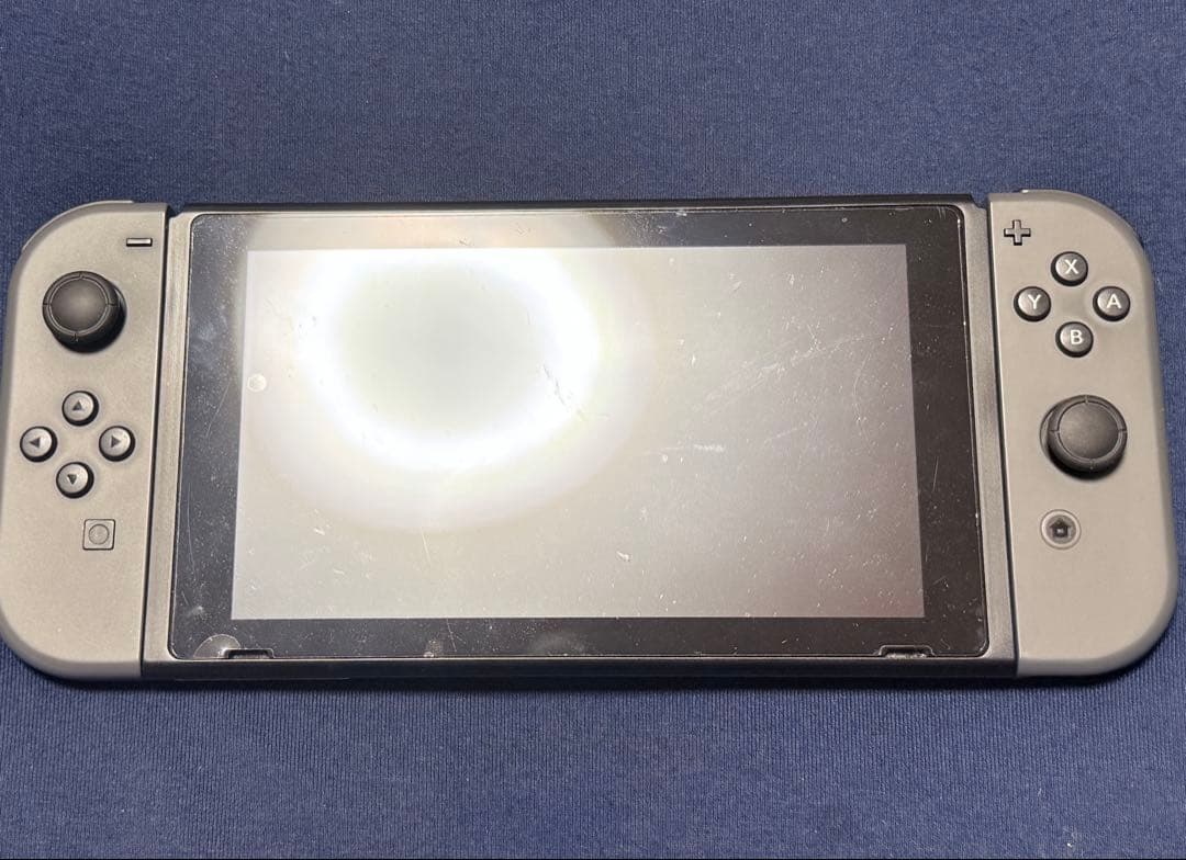 Nintendo Switch 本体 グレー 付属品あり(使用感あり)