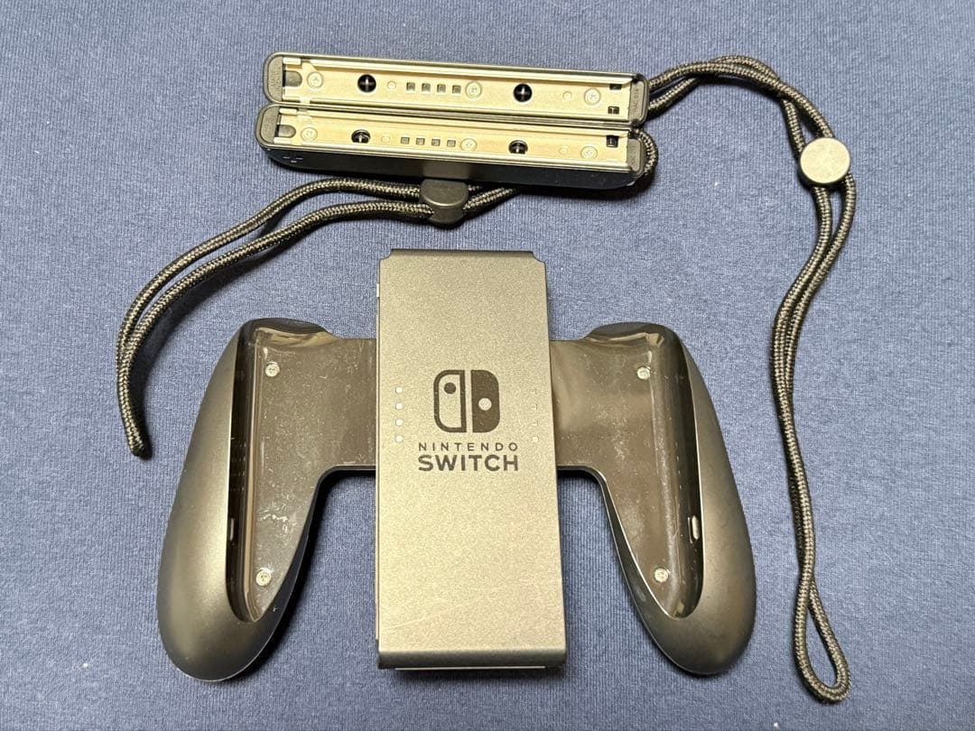 Nintendo Switch 本体 グレー 付属品あり(使用感あり)