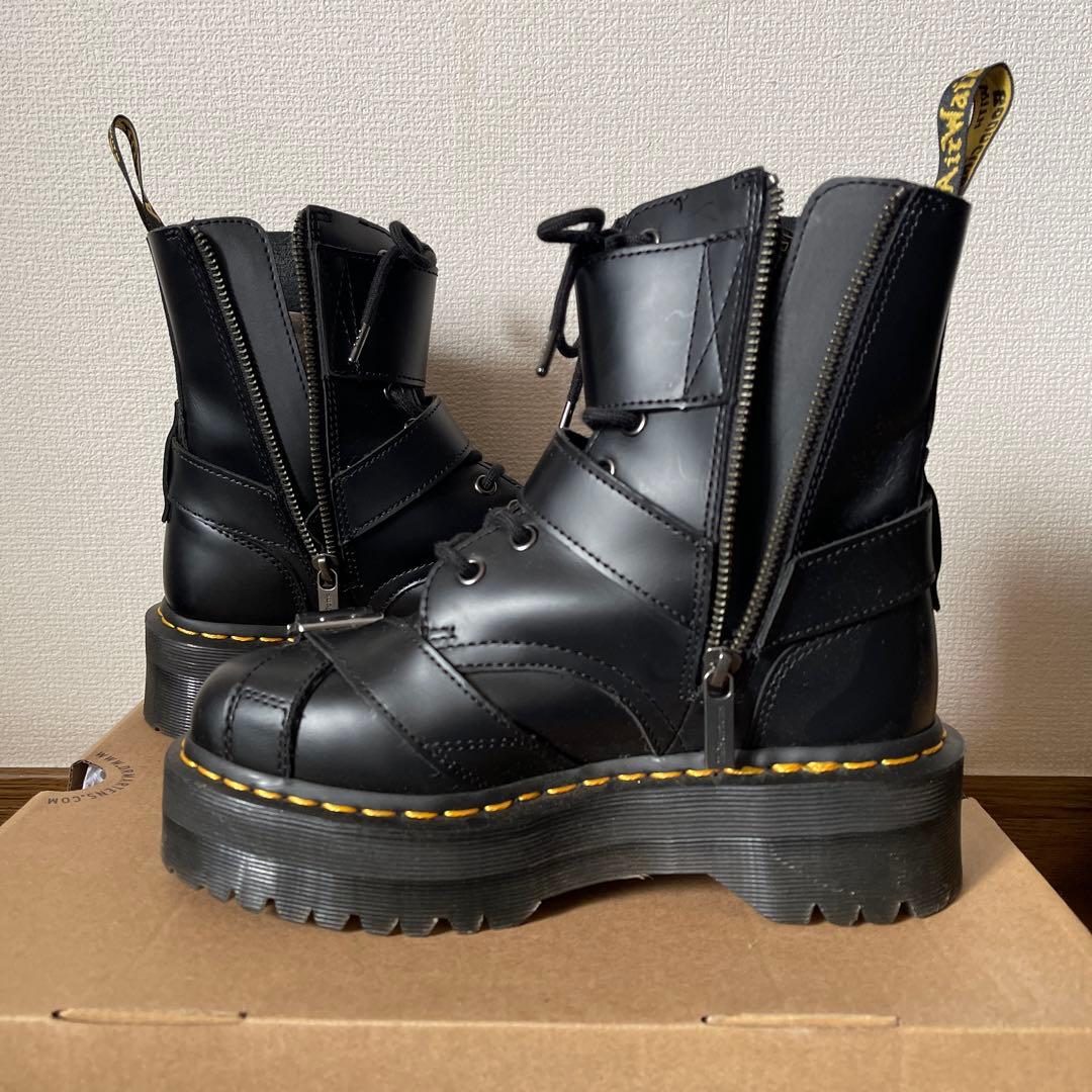 レア♡Dr. Martens ブラックブーツ 厚底　UK4
