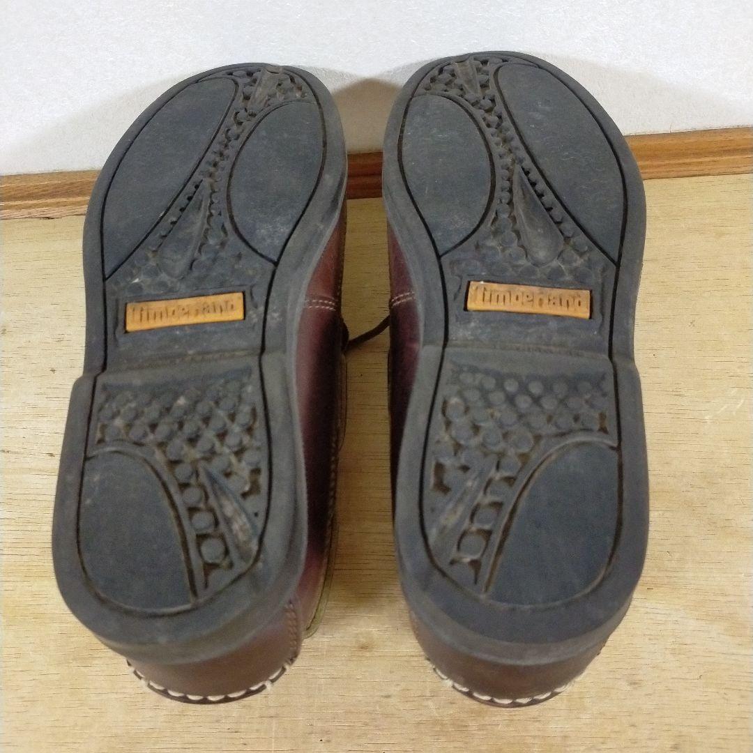Timberland　ティンバーランド　国旗　モカシン　革靴　デッキシューズ