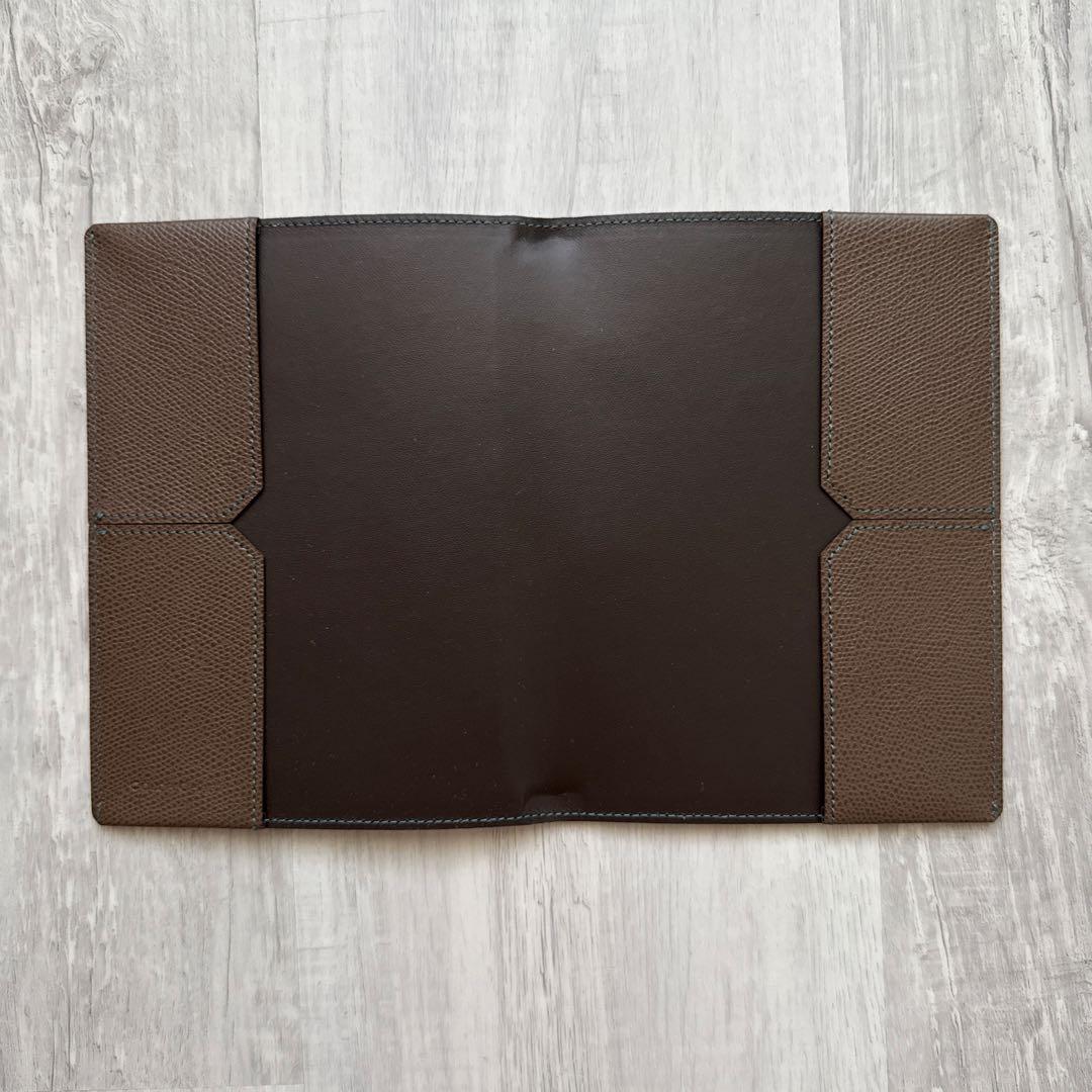 【美品】COLORCHART 本革ノートカバー　B6【廃盤】