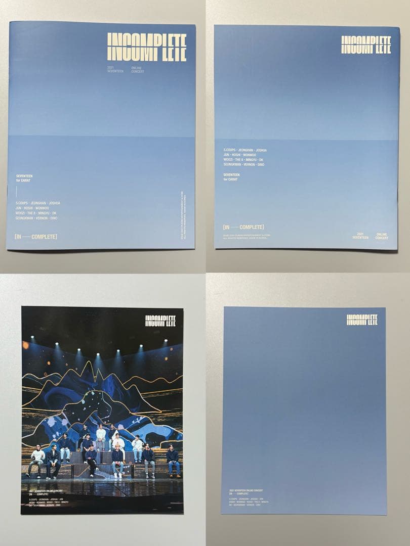 【1268】SEVENTEEN incomplete DVD ウォヌ