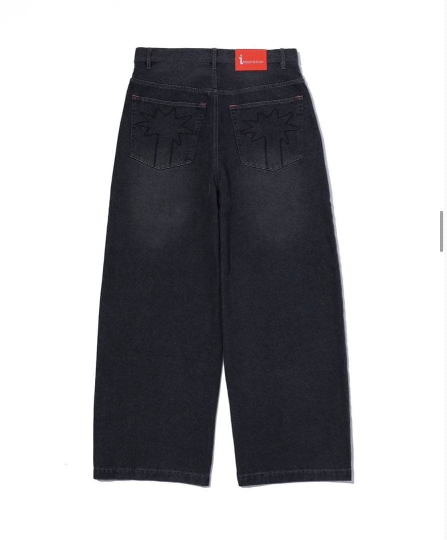 ★66さん専用INSPIRATION WIDE BLACK DENIM PANT