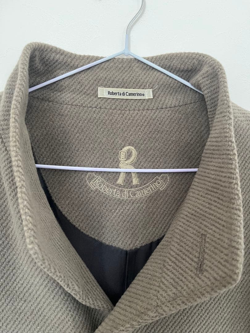 【希少】Roberta di Camerino ロングコート アンゴラコート