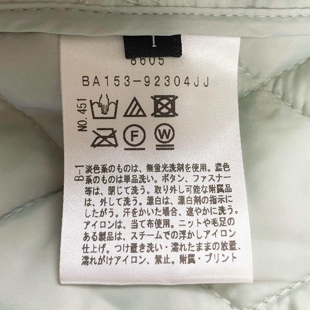 美品 アンタイトル ブリーゼドライ ストレッチコート ライナー付き 1 グリーン