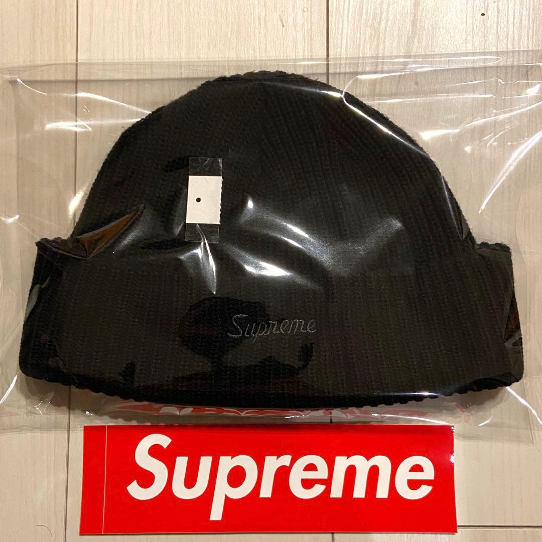 【希少】 Supreme Loose Gauge Beanie 黒