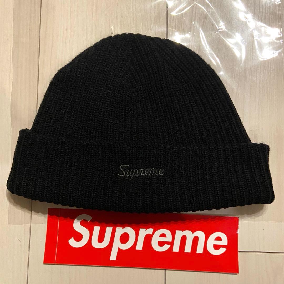 【希少】 Supreme Loose Gauge Beanie 黒